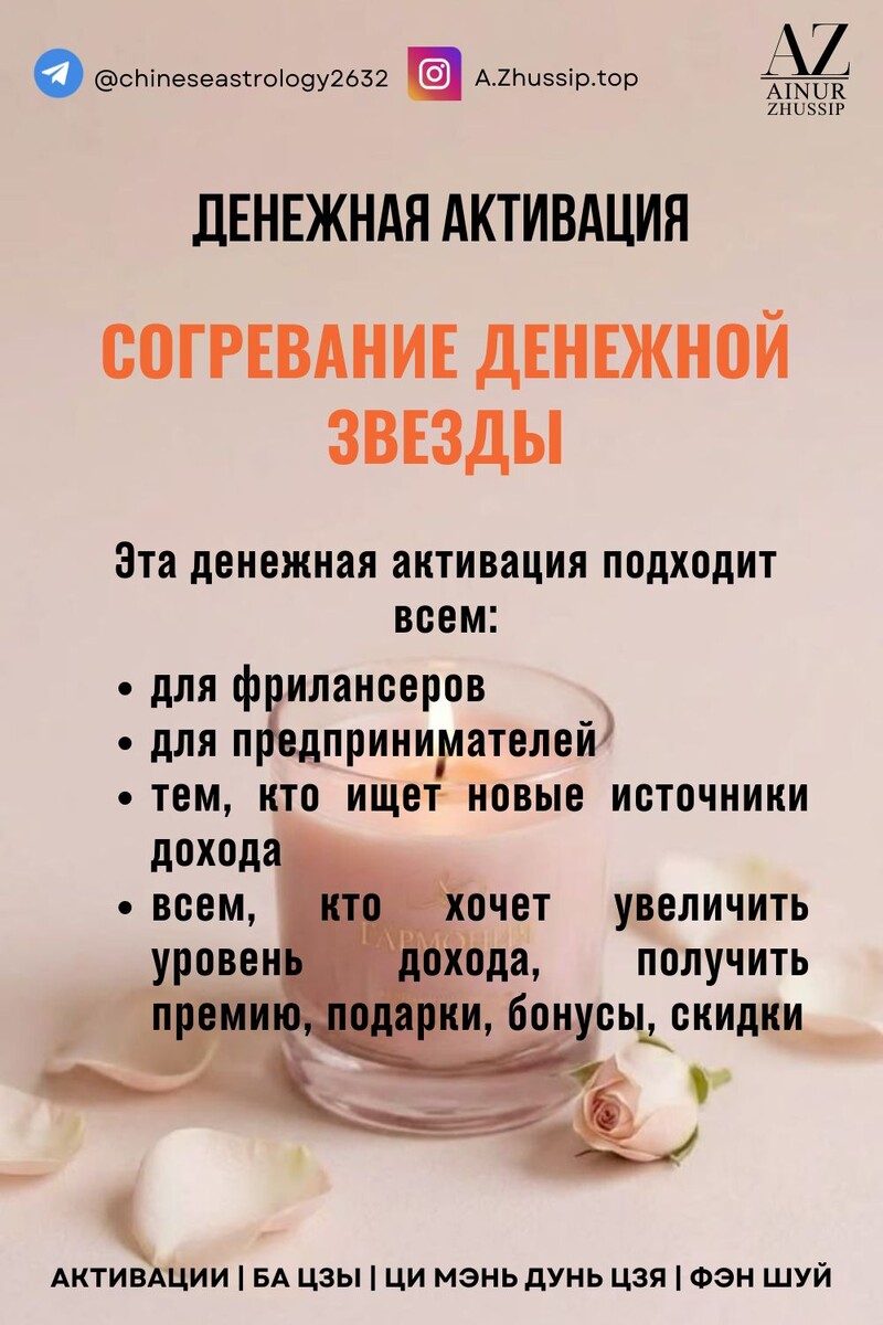 Кому подходит эта денежная активация