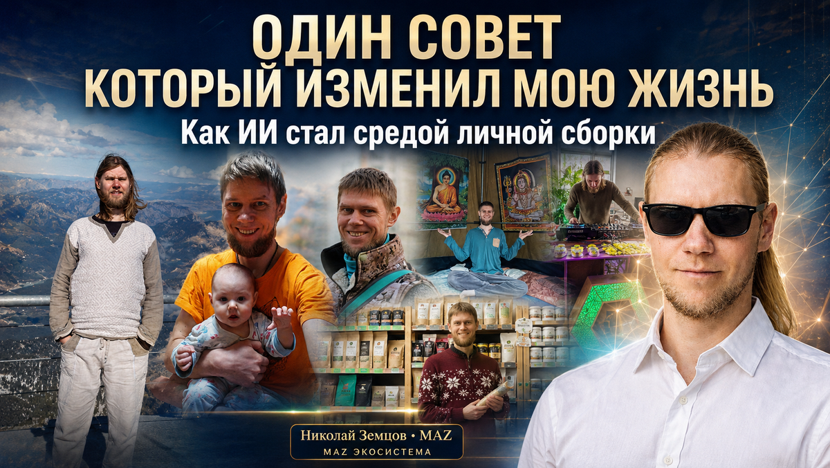 Ничто не помогало... А ИИ помог собраться, осознаться и удерживать собственный курс