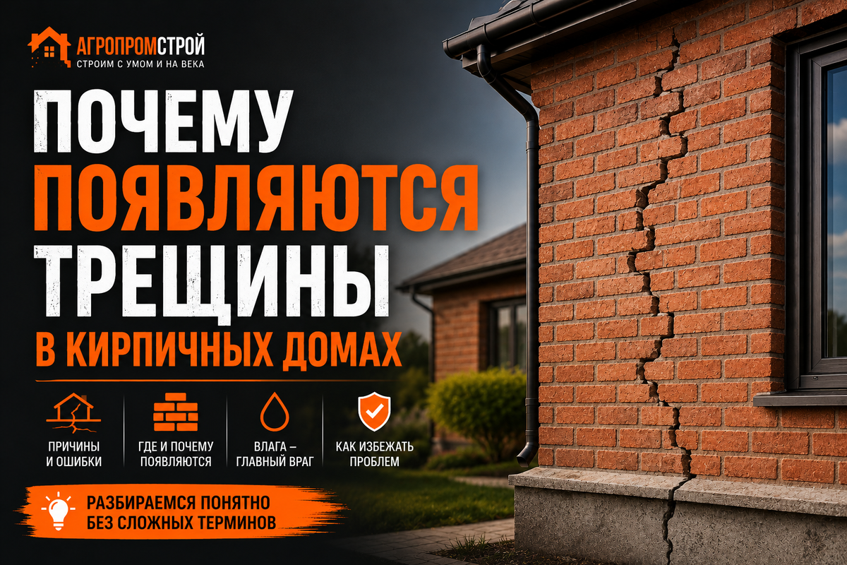 Кирпичный дом может быть действительно «на века». Но только если строить его без компромиссов в технологиях.