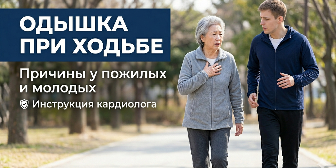 Одышка при ходьбе: причины у пожилых и молодых. Когда стоит бить тревогу?