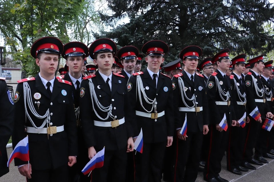    В Тимашевском казачьем кадетском корпусе провели «Час славы». Фото: пресс-службы администрации Краснодарского края