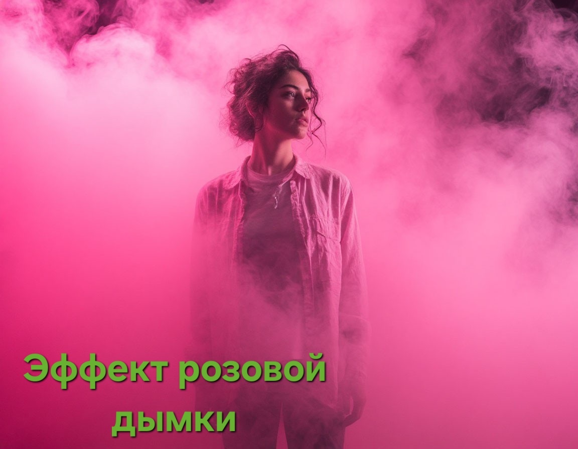 ЭФФЕКТ РОЗОВОЙ ДЫМКИ!