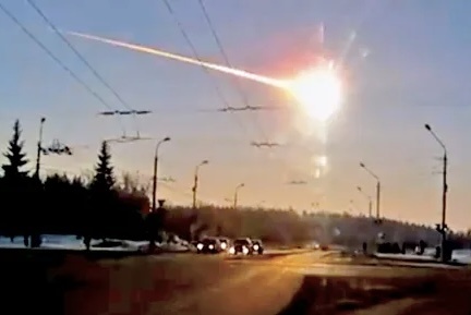 Этот астероид упал в 2013 году. Взрыв был мощнее ядерной бомбы. А вы спали