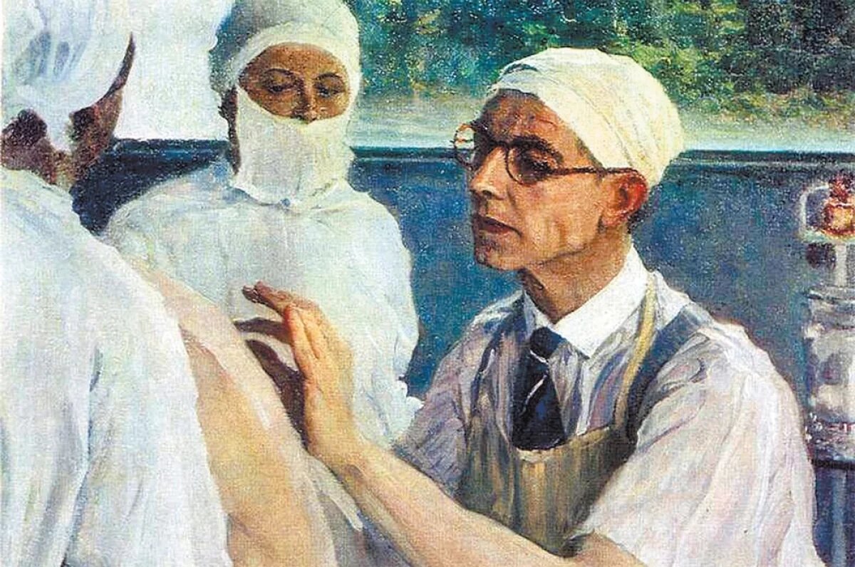    Михаил Нестеров. «Портрет Сергея Сергеевича Юдина», 1933 год.