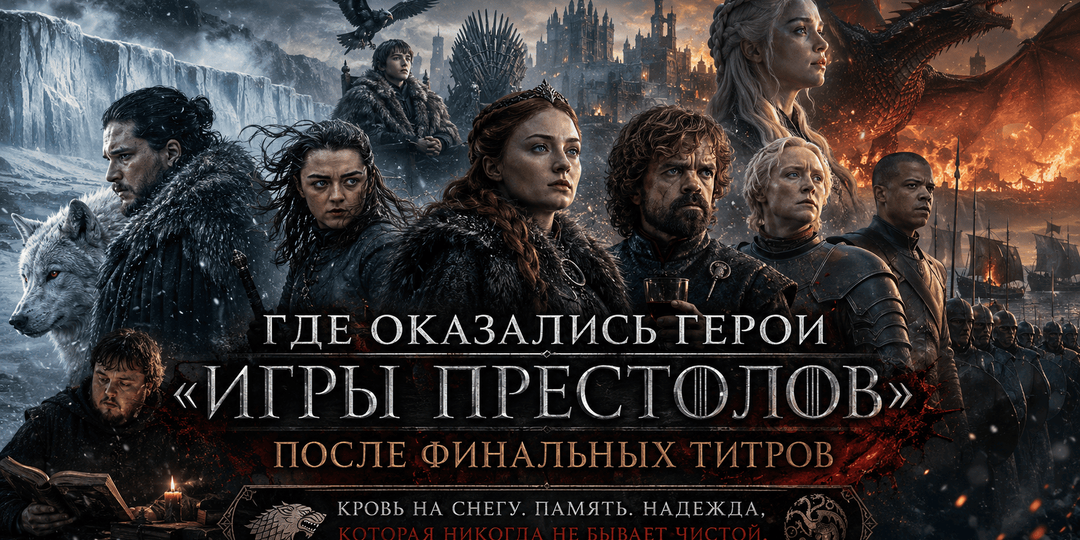 Судьбы героев «Игры престолов»: что стало с ними после финала