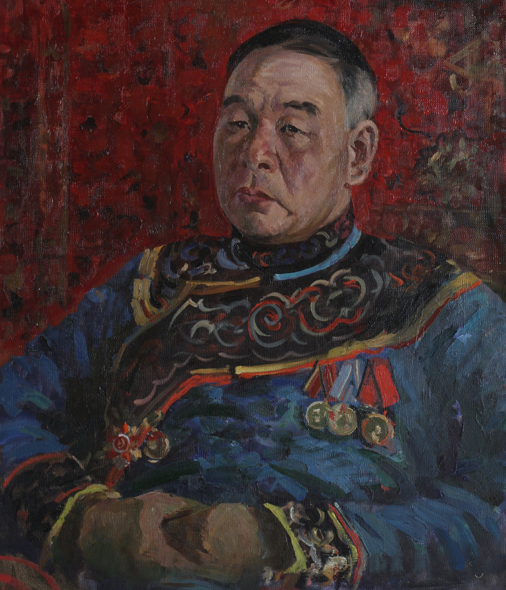 Рыбачук И.В. (1921–2008). Портрет участника Великой Отечественной войны С.С. Дункая. 1975. Холст, масло. 70х60. Приморская государственная картинная галерея