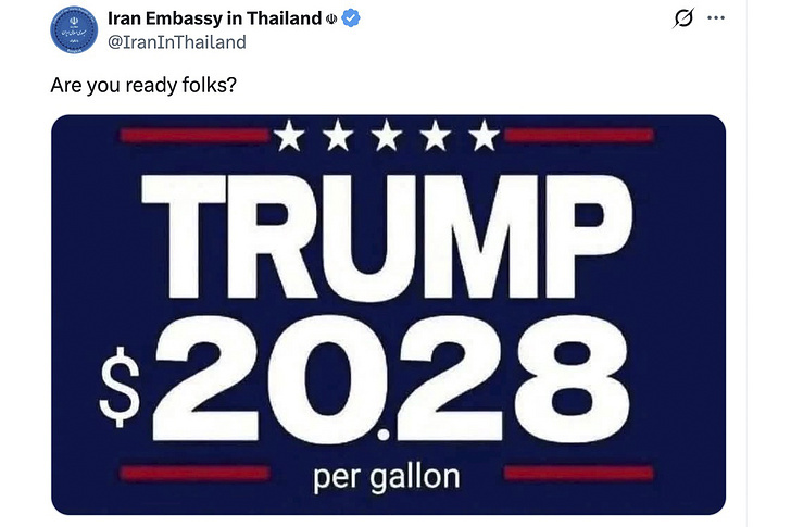    Iran Embassy in Thailand/X