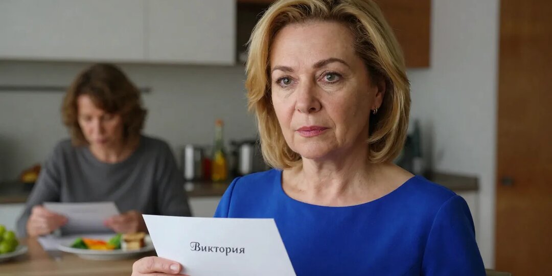 Свекровь умерла в марте. На поминках я мыла её посуду и нашла на дне шкафа конверт с моим именем. Она написала его три года назад