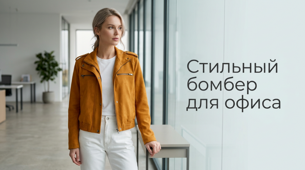    Бомбер как стильная альтернатива офисному жакету команда Miletti