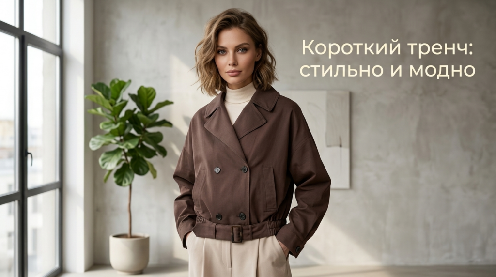    Выбор стильного и модного короткого тренча команда Miletti