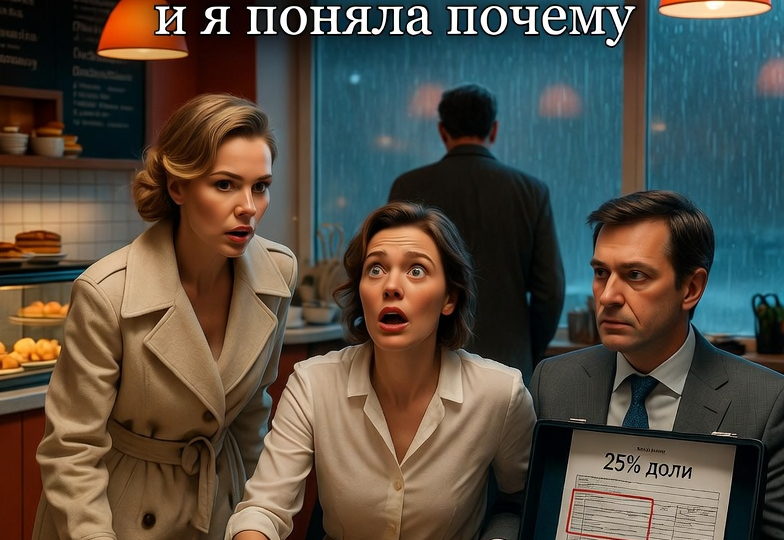 Золовка пришла с юристом и потребовала долю в нашем кафе. Муж молчал — и я поняла почему
