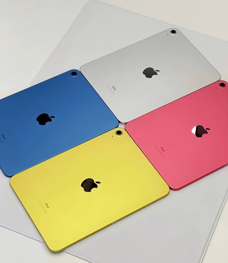 Все цвета новых iPad