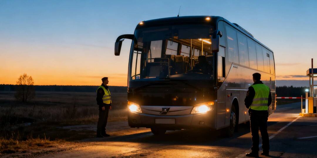 Ограничения на ввоз топлива заставили автобус кружить по Беларуси, чтобы попасть домой