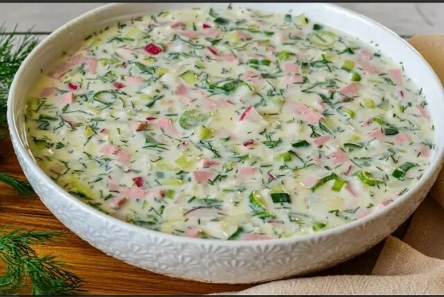     Ялларда окрошка ясагыз!