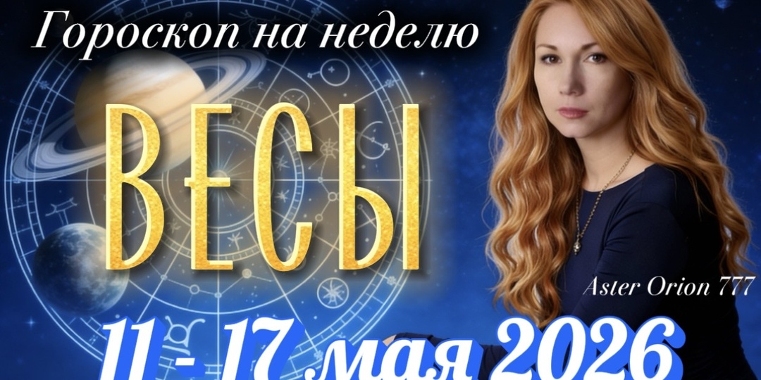 ♎️ ВЕСЫ / Неделя 11 - 17 Мая 2026