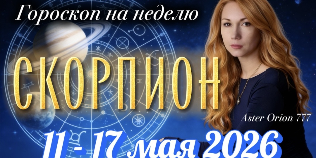 ♏️ СКОРПИОН / Неделя 11 - 17 Мая 2026
