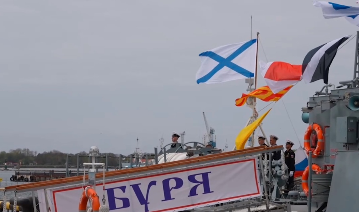 Малый ракетный корабль "Буря" вошел в состав ВМФ России / Фото: Пресс-служба Балтийского флота  📷
