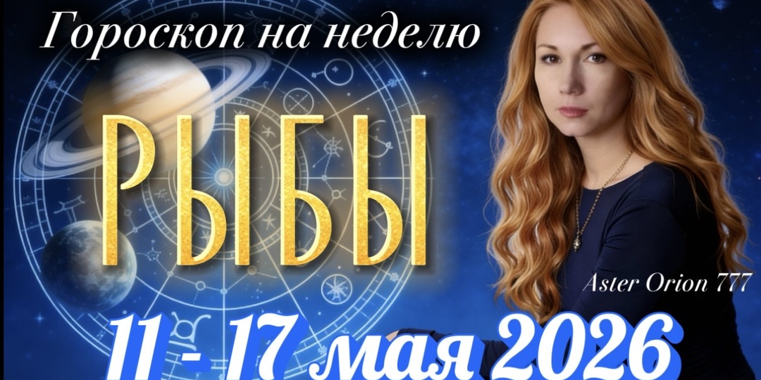♓️ РЫБЫ / Неделя 11 - 17 Мая 2026