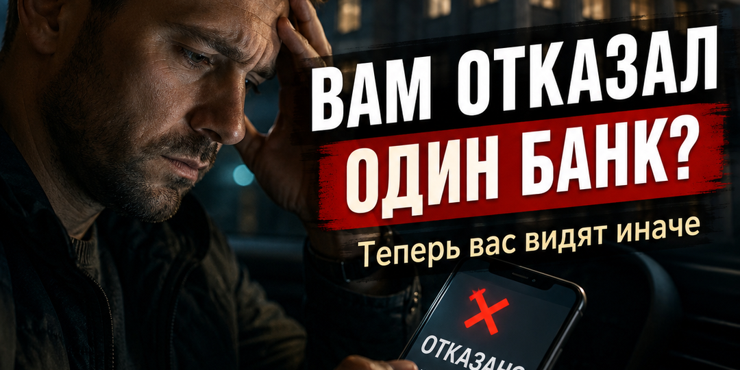 «Вам отказал один банк? Поздравляю — теперь вас “видят” иначе»: что происходит после отказа в кредите