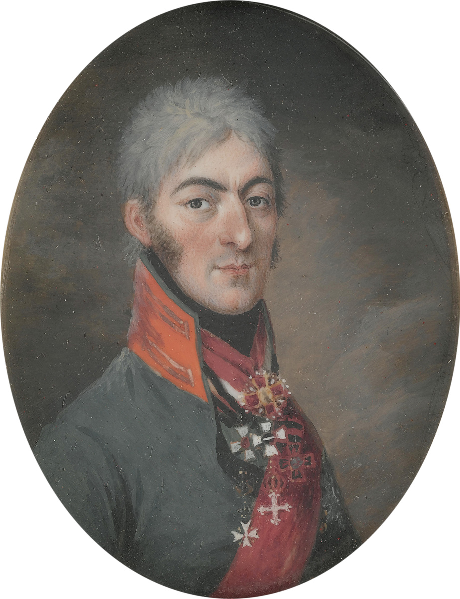 Петр Иванович Багратион, 1806 (худож. Жорж Антуан Кеман; фото из интернета, здесь как иллюстрация)