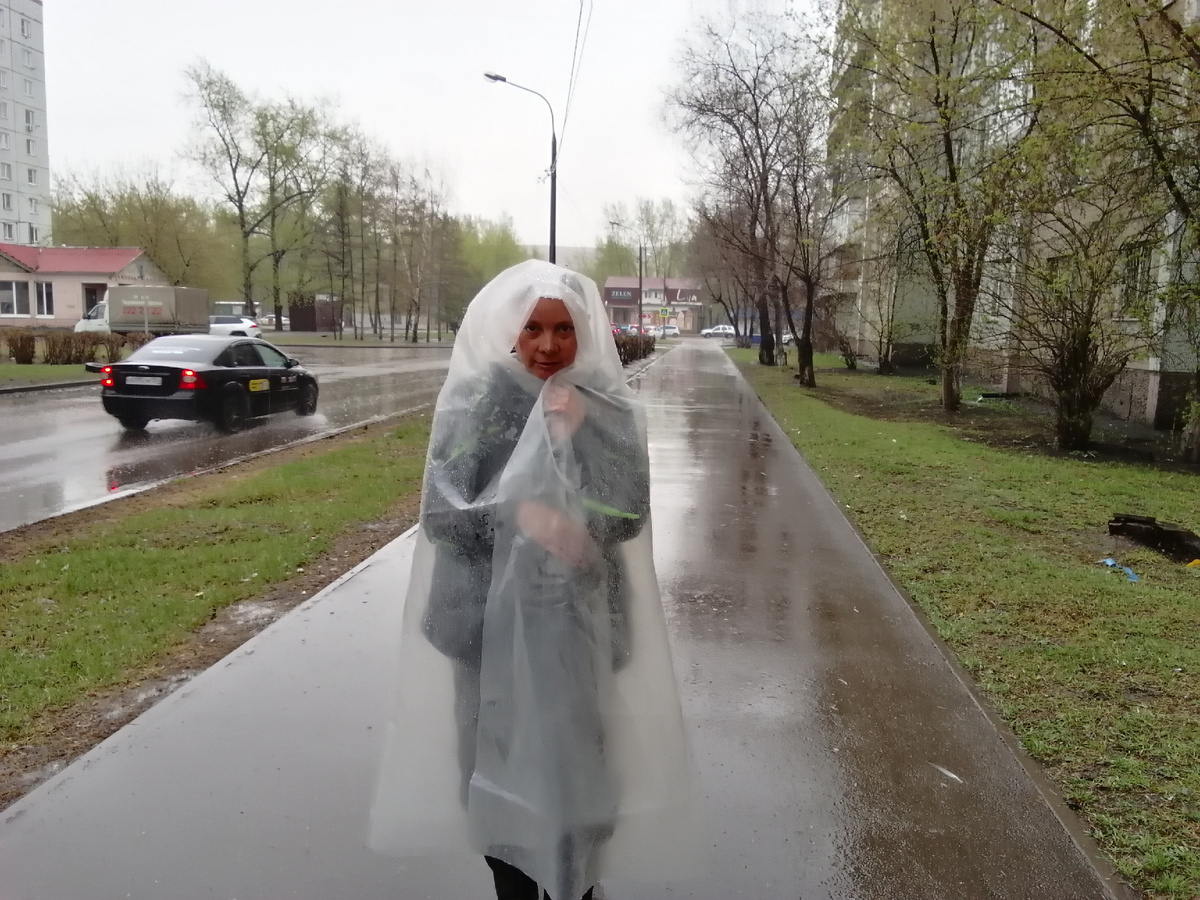 В городе такая "аммуниция" выглядит прикольно! 😊