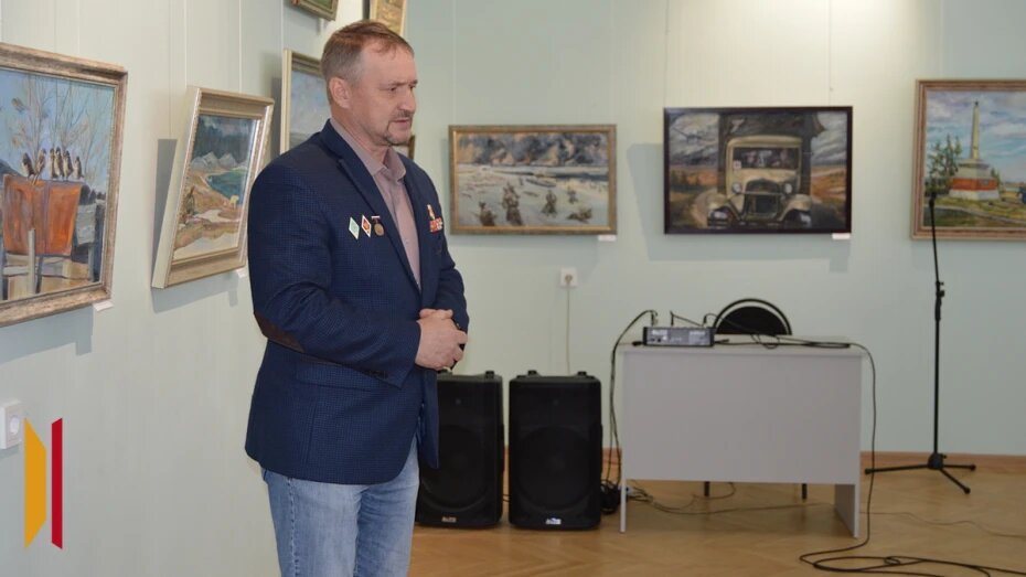 Лискинцев пригласили на выставку острогожского художника Александра Самсонова
