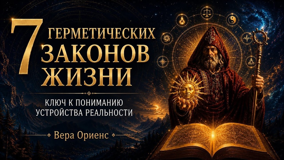 7 герметических законов жизни. Кибалион