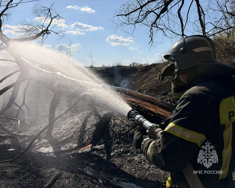     В Курской области за сутки сгорели три нежилых деревянных дома