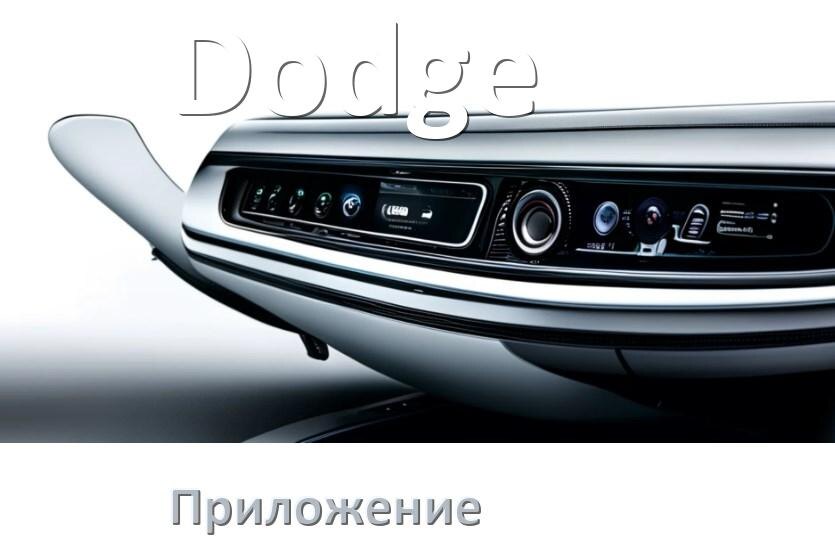 
Приложение для магнитолы Dodge на iPhone и телефон Android для подключения и настройки