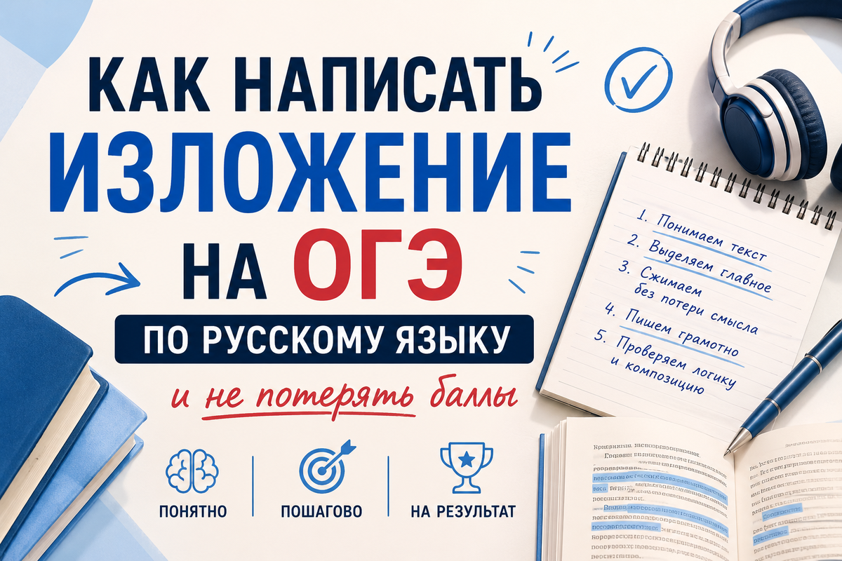 Как написать изложение на ОГЭ по русскому языку