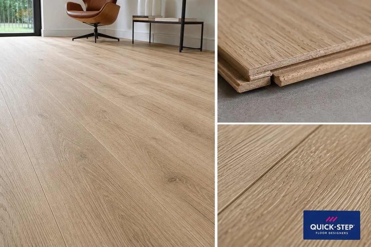 Ламинат Quick Step в интерьере квартиры