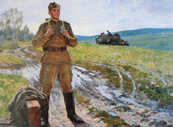 Виктор Пузырьков. Впереди мир. 1984