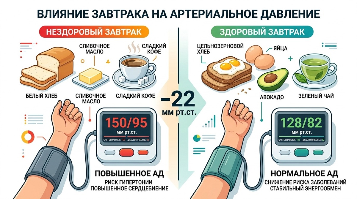 Я не обещаю, что замена завтрака отменит ваши таблетки. Это решает только лечащий врач
