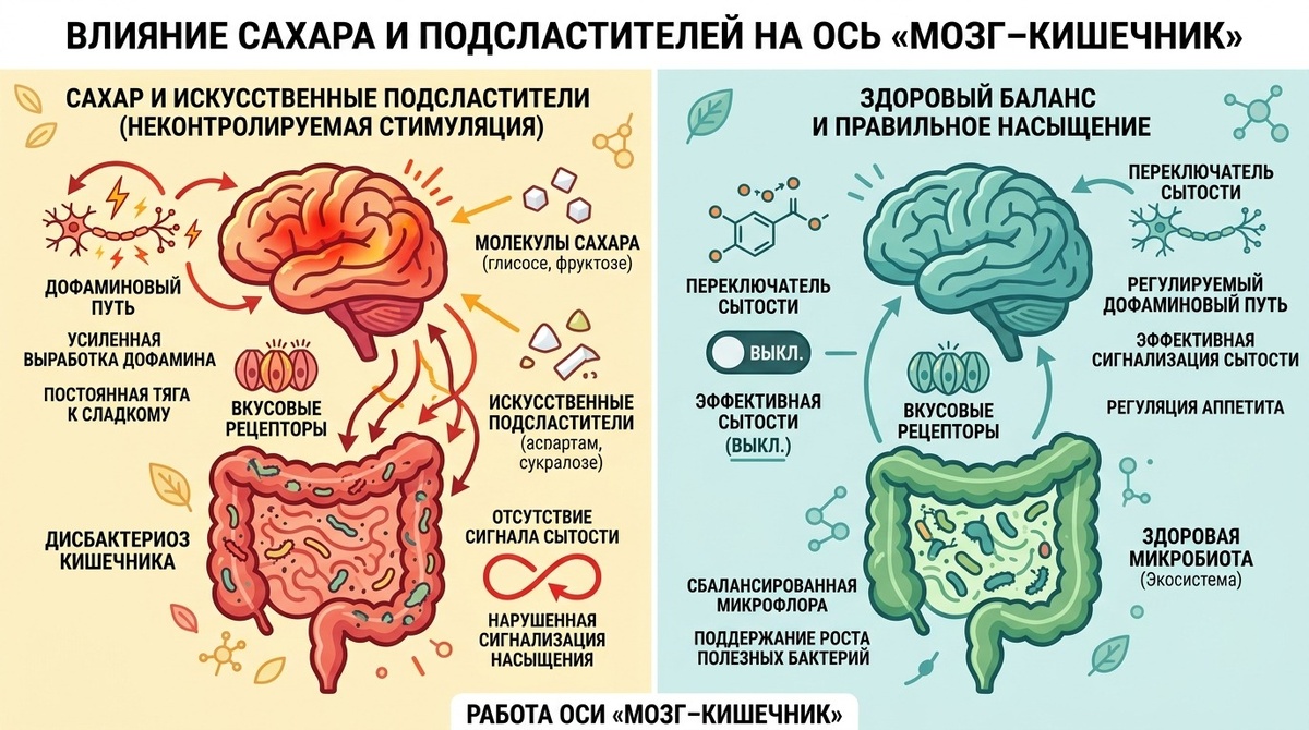 Не все люди реагируют одинаково. Генетика, исходное состояние микробиоты, общий рацион, уровень стресса 