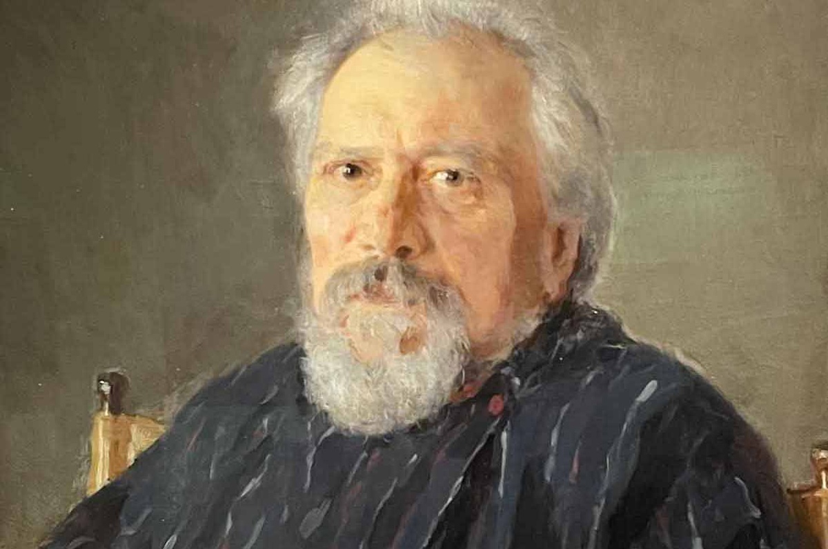 В.А. Серов. Портрет писателя Н.С. Лескова. 1894 год