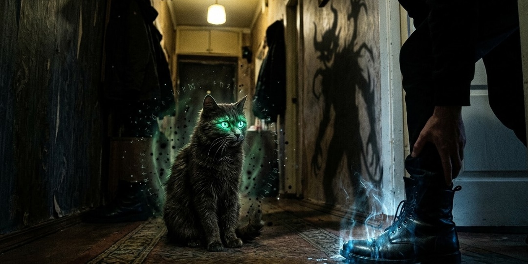 Кот оберег. Мистический рассказ.