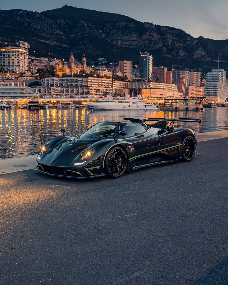    Pagani Zonda 760 Roadster Diamante VerdeФото: Соцсети