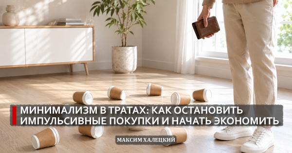 Минимализм в тратах: как остановить импульсивные покупки и начать экономить