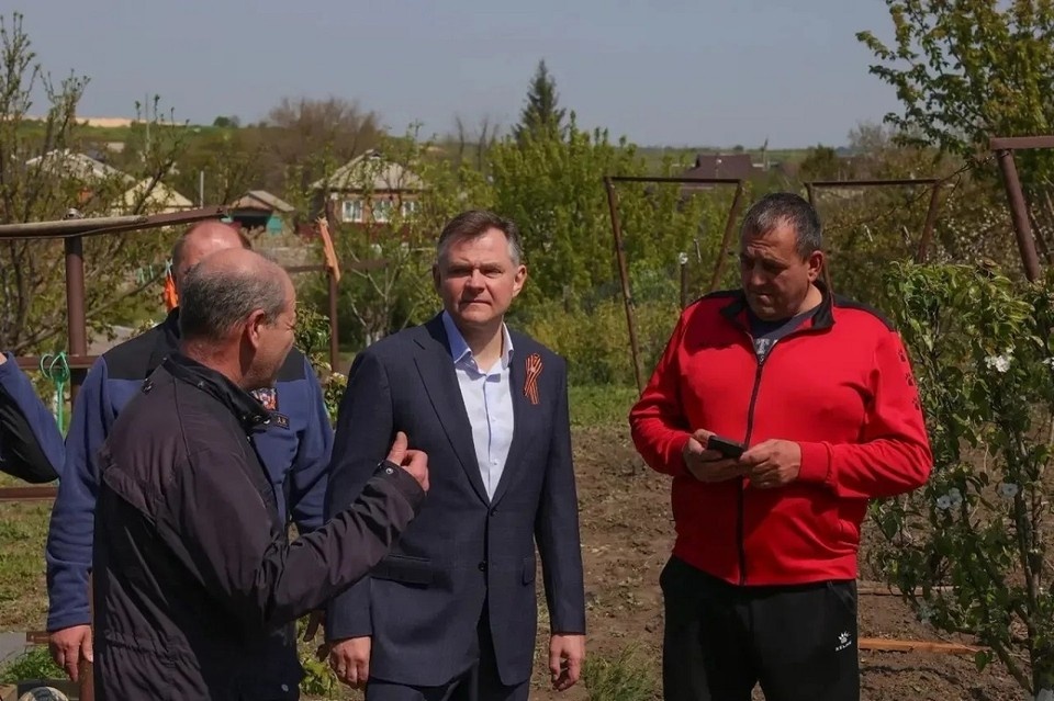    В области идет фиксация нанесенного ущерба. Фото из MAX-канала Юрия Слюсаря.