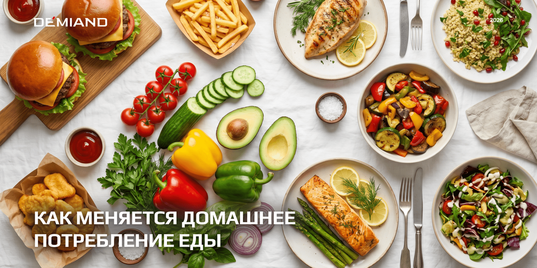 Домашняя кухня 2026: почему мы готовим больше, но проще?