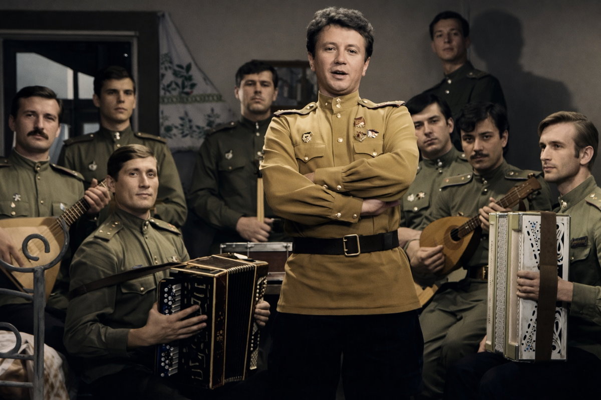 Кадр из фильма «В бой идут одни "старики"»