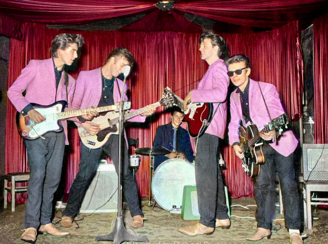 The Beatles на сцене в Гамбурге (август 1960-го)