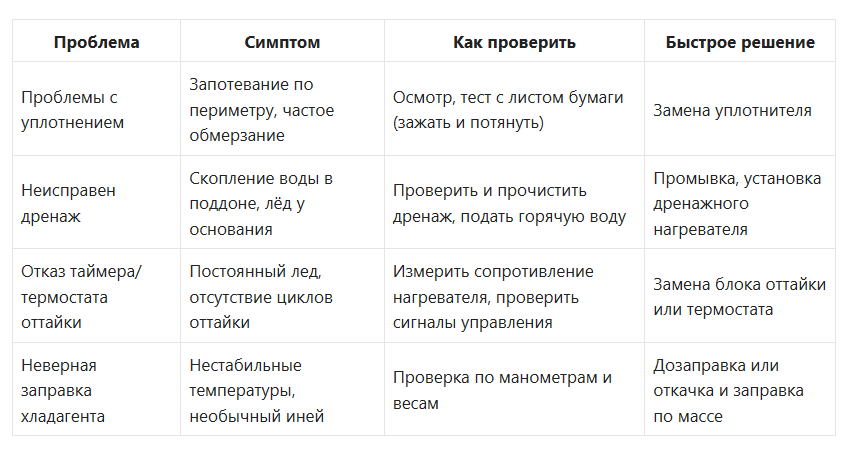 Обмерзание испарителя и «снежная шуба»: причины, профилактика и настройка оттайки — понятный гид для владельцев и техников