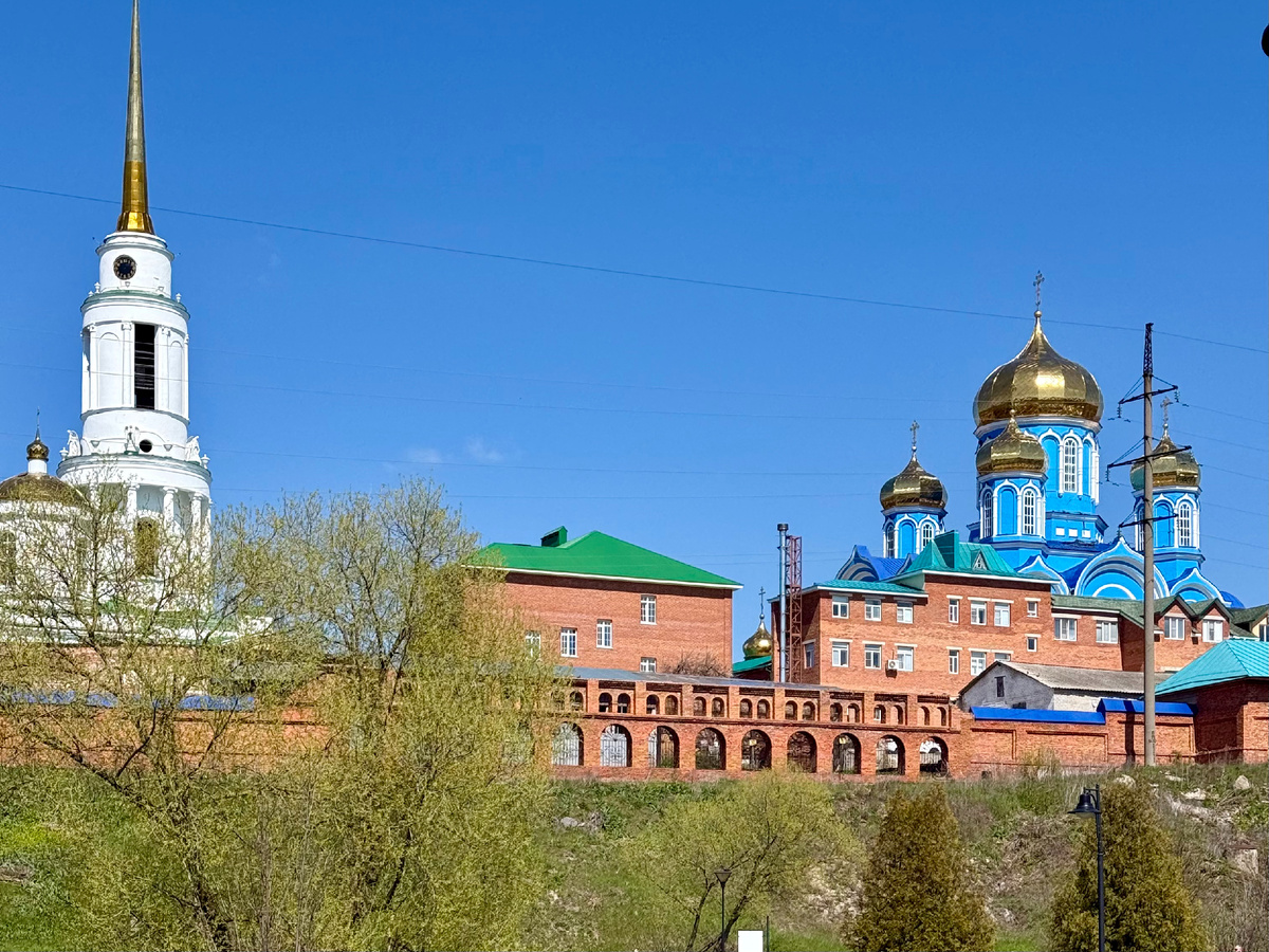 Задонский храм Рождество-Богородицкий мужской монастырь, г. Задонск, Липецкая обл.