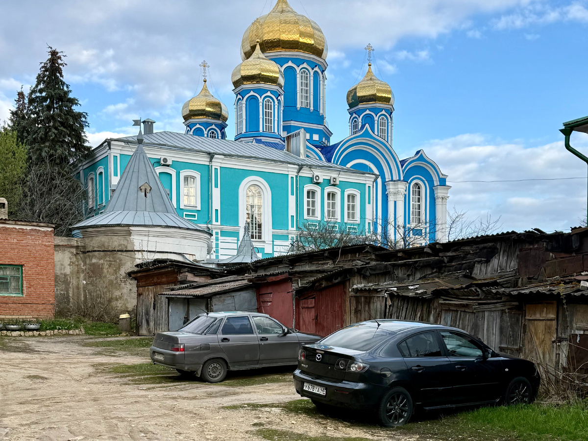Задонский храм Рождество-Богородицкий мужской монастырь, г. Задонск, Липецкая обл.