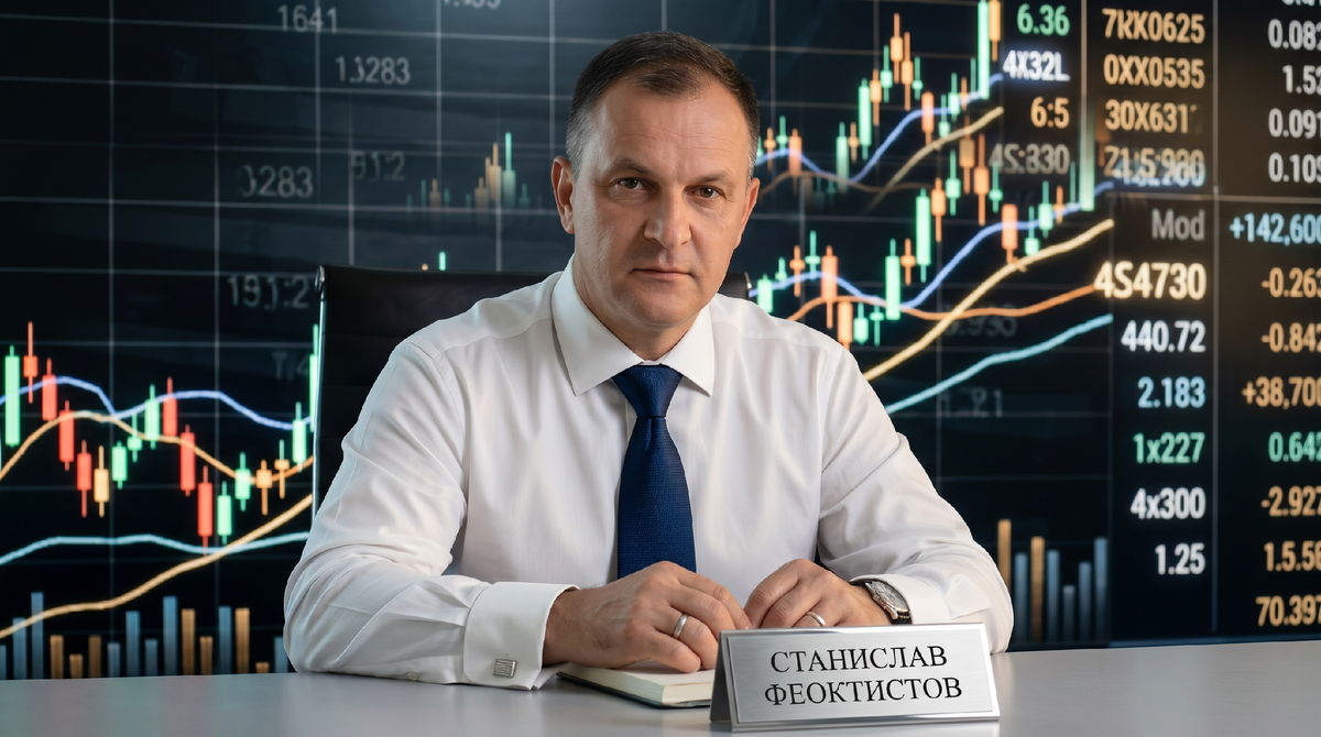 С. Феоктистов, автор канала: "Скользящая средняя —  инерция, а не сигнал. Линия не предсказывает будущее. Она показывает, куда крупный капитал уже направил деньги"