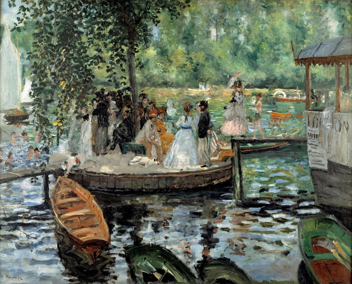 Лягушатник
Пьер Огюст Ренуар
 • Живопись, 1869, 81×66 см