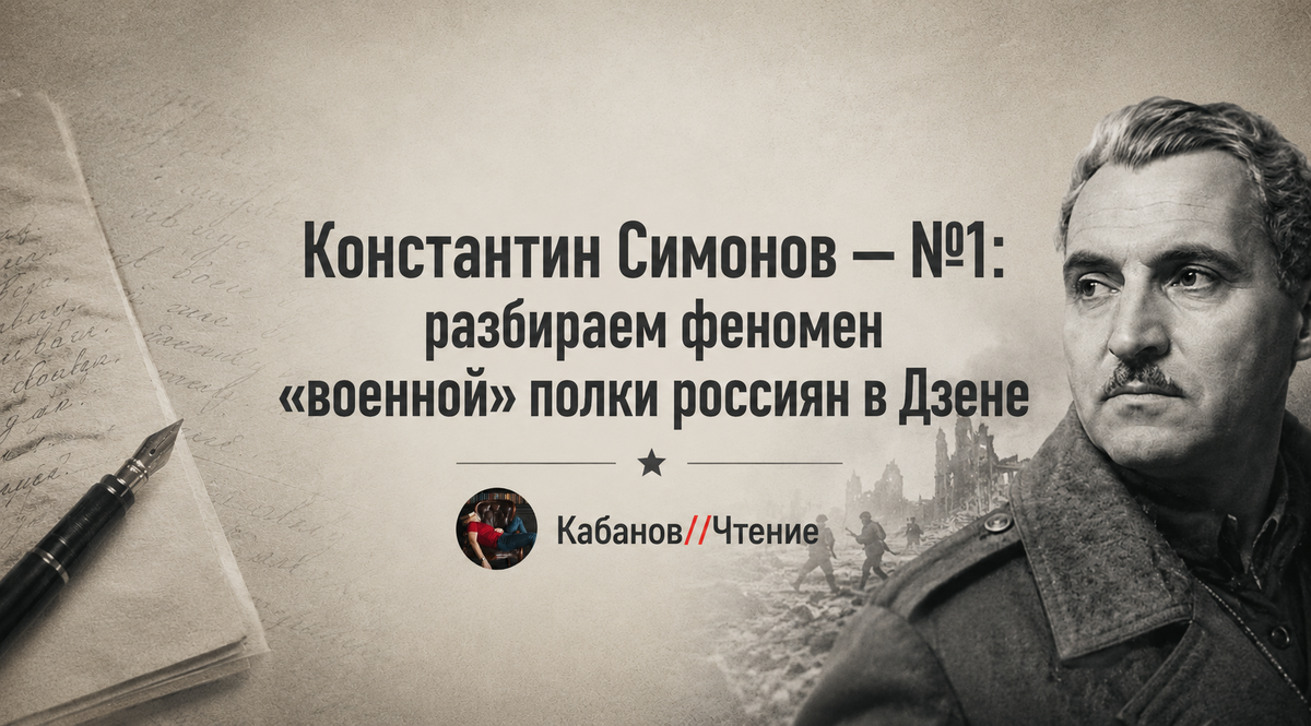 Константин Симонов: Имя, ставшее символом, и проза, оставшаяся в тени школьных хрестоматий.