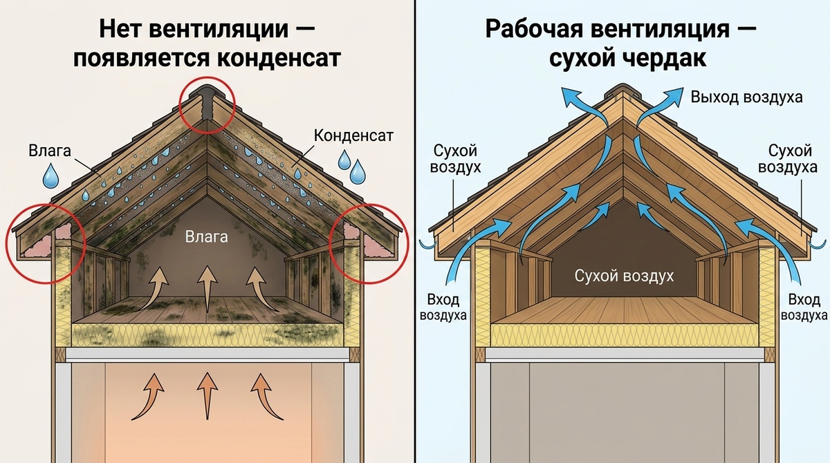 Инофграфика- нет вентиляции и какие проблемы и когда есть вентиляция