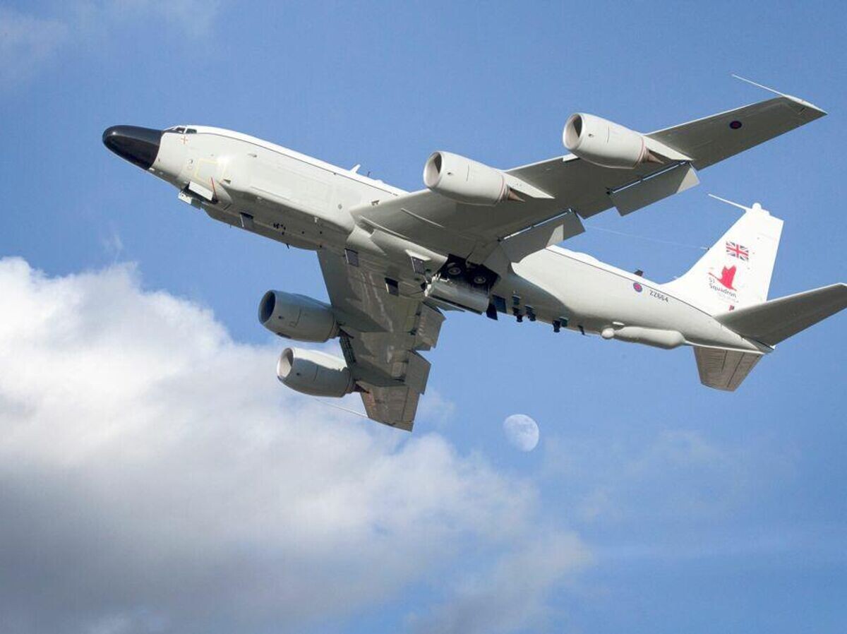    Самолет RC-135W Rivet Joint британских ВВС | © Фото : Royal Air Force